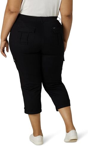 Lee Women's Ultra Lux Comfort with Flex-to-Go Cargo Capri Pant in Kuwait