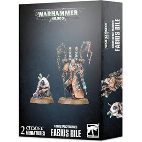 Warhammer Games Workshop 40,000 - Chaos Space Marines Fabius Bile, Grey