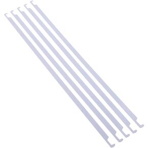 LoveinDIY Metal Hanging File Bars Folder Metal Rods Office Organizer Supplies, 15.9 x 0.31inch