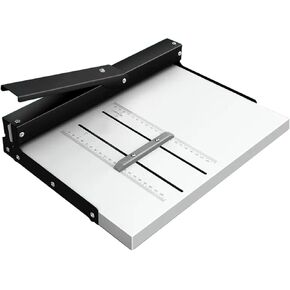 Manual Creasing Machine, 350mm Creasing Paper Creasing Machine with Positioning Ruler, for Heavy Paper Folding of Greeting Cards, brochures and Photo Papers