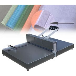 350mm Manual Creasing Machine, Creasing Paper Creasing Machine, with Positioning Baffle, for Business Cards, Photos and Greeting Cards
