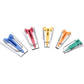 Xolsurg Bias Tape Maker Set Automatic Fabric Folding Tool for Sewing Quilting