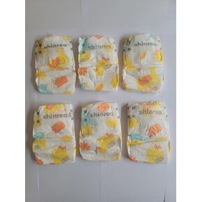 Reborn Baby Dolls Diapers for 18-24 inch Newborn Girl Clothes Boy Accessories 6-Piece Pack Reusable