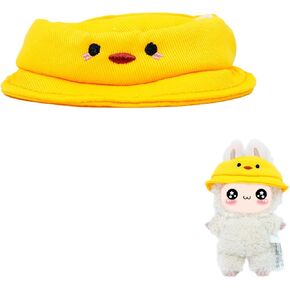 Sunny Duckling Hat for Macarons Dolls - 6.7in Adorable Summer Accessory 6.7" Doll Clothes Macarons Dolls Accessories labooboo Clothes