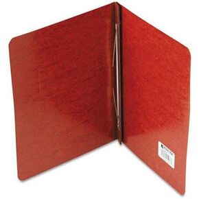 ACCO ACC25978 PRESSBOARD REPORT COVER, PRONG CLIP, LETTER, 3" CAPACITY, REDFull Package Of:25 EA