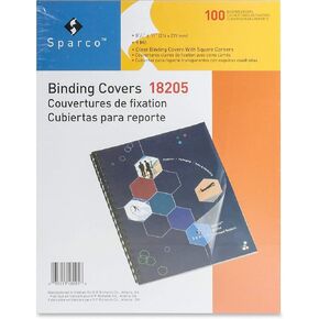 Presentation Cvr, Square Crnr, Plain, 11"x8-1/2", 100/BX, CL