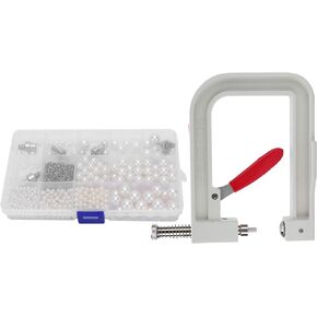 Pearl Setting Machine,Waist Bead Maker,Pearl Setting Machine Kit Wearproof Compact Shape for Clothing Jewelry