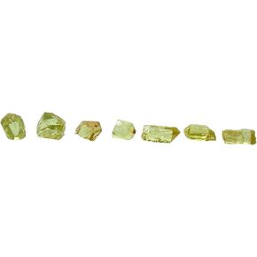11.42 Grams Seven Stone Durango Yellow Apatite Gem Facet Grade Rough DAR1/111824