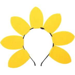 KICHVOE Funny Friday Headband: Sunflower Hair Hooop Party Photo Photo Photo Photo ، Festival Decorative Hair Accessory for Women Girls