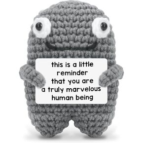 Emotional Support Crochet - Ideal Appreciation Gift, Thank You, Friendship & Coworker Gifts (Thank You)