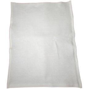 12 Pack - 16" x 18" Huck Towels for Embroidery, Household, Dish and Hand Cleaning - Medical Grade 6-Ounce 100% Cotton Fabric - White