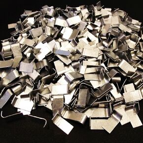 4 POUNDS of RITE FARM PRODUCTS Rabbit CAGE J Clip Wire Hutch Furniture Upholstery Cable CLAMP Trap