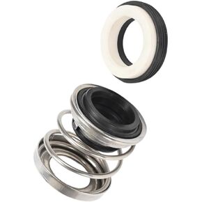 Mechanical Seal Sealing Ring,Water Pump Shaft Seal,1pc Shaft Sealing for Circulation Water Pump, 104 Series 12-45mm Single Coil Spring Mechanical Seal, Shaft Seals(45mm)