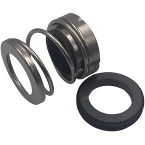 Mechanical Seal Sealing Ring,Water Pump Shaft Seal,1pcs ID 12-80mm Vacuum Pump Shaft Seal, Single Coil Spring Face Bellows Shaft Mechanical Seal, Pool Pump Shaft Sealing(30mm)