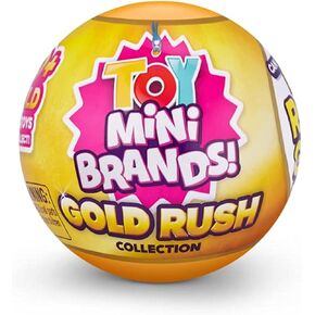 Mini Brands Rush Limited Edition Toys Mystery Capsule Real Collectible Toy, Rose Gold,(77270)