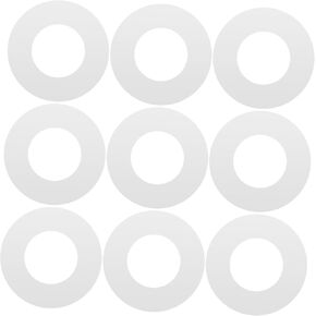 Gadpiparty 2000pcs Hole Punch Reinforcement Stickers for Loose Leaf Paper Decorative Adhesive Circles for Planners Recipe Books and DIY Projects Strong Adhesion for Office and School Use