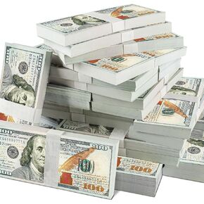 800 Pcs Fake Money Prop Money Play Money Movie Props, Education Preschool Learning Toy for Music Video, Stage Performance, Develops Early Math Skills, Preschool Math Games and Parties.