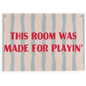 Boho Playroom Wall Decor, Classroom Wall Hanging Banner Flag Decor for Toddler Nursery Bedroom Trendy Room Toy Room