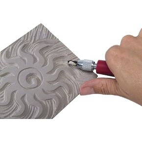 Red Baron Unmounted Linoleum Block Size: 0.12" H x 4" W x 3" D