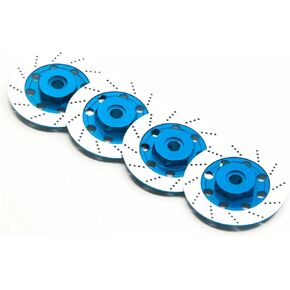 RC Upgrade Accessories for Sakura D4 1/10 4pcs Wheel Brake Disc Set RC Drift for Racing Car Model Upgrade Parts Modified Accessories Replacement DIY Parts(Black)