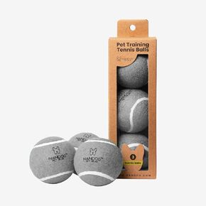 NANDOG The Signature Collection Dog Tennis Training Balls in Green - Durable & Non-Toxic - High Bounce for Agility & Coordination - Engaging Design for Play & Training - Ideal for Indoor & Outdoor Use