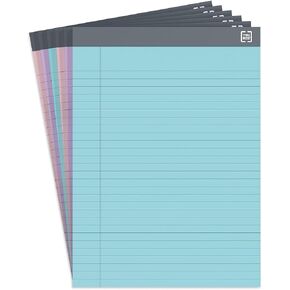 Staples TRU RED TR58194 Notepads, 8.5-Inch x 11.75-Inch, Wide Ruled, Ivory, 50 Sheets/Pad