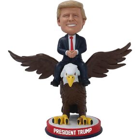 Donald Trump Riding Eagle Bobblehead