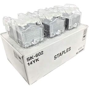 Genuine Konica Minolta 14YK (SK602) Staple Cartridge, Box of 3