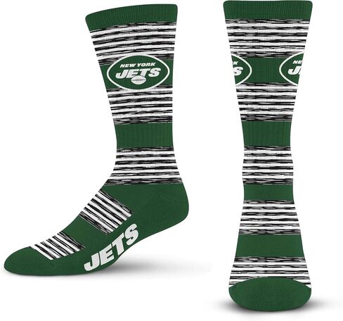 For Bare Feet NFL KANSAS CITY CHIEFS RMC Multi Stripe Crew Sock Team Color Large in Saudi Arabia