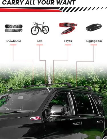 Upgraded Cross Bar Fit for Volkswagen VW ID.4 2020 2021 2022 Roof Rack Crossbars Rooftop Luggage Cargo Carrier for Canoe Kayak Bike in Saudi Arabia