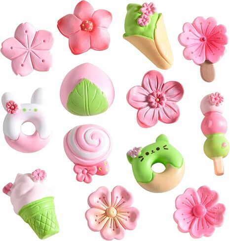 Cayway 22 PCS Food Food Mini Feathables Fairy Garden Accessories for Miniatures Food Kitchen Mini House Store ، Micro Landscaping Decoration in Saudi Arabia