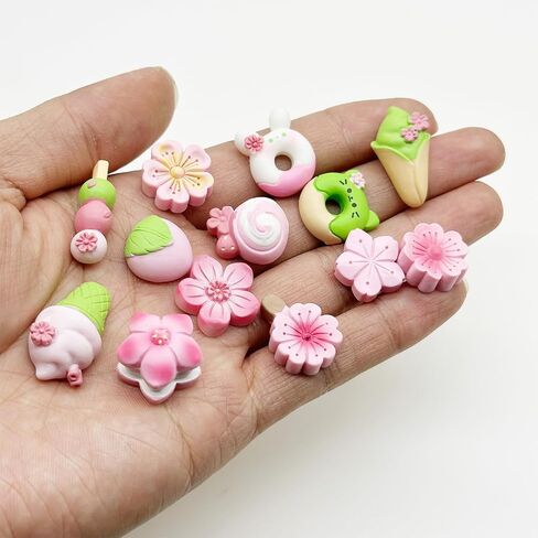 Cayway 22 PCS Food Food Mini Feathables Fairy Garden Accessories for Miniatures Food Kitchen Mini House Store ، Micro Landscaping Decoration in Saudi Arabia