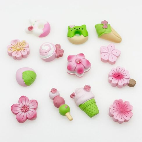 Cayway 22 PCS Food Food Mini Feathables Fairy Garden Accessories for Miniatures Food Kitchen Mini House Store ، Micro Landscaping Decoration in Saudi Arabia