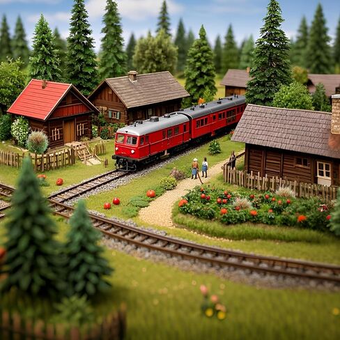 20 Pcs Static Grass Bushy Artificial Simulation Grass Lowland Shrubs Miniature Terrain Bushy Tufts for DIY Sandy Terrain Railway Game Scenery Landscape (Autumn Brown) in Saudi Arabia