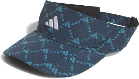 adidas Men's Standard Monogram Print Fairway Visor, preloved fig in Saudi Arabia