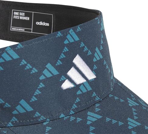 adidas Men's Standard Monogram Print Fairway Visor, preloved fig in Saudi Arabia