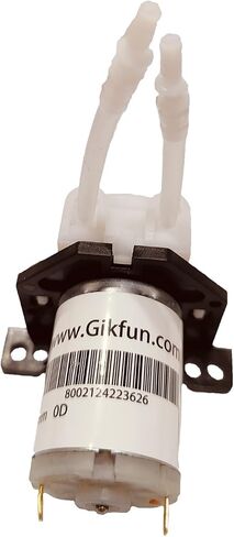 Gikfun 12 فولت تيار مستمر مضخة الجرعات التمعجية مضخة السائل لحوض السمك مختبر التحليلية لتقوم بها بنفسك EK1977 (الزاوية اليمنى) in Saudi Arabia