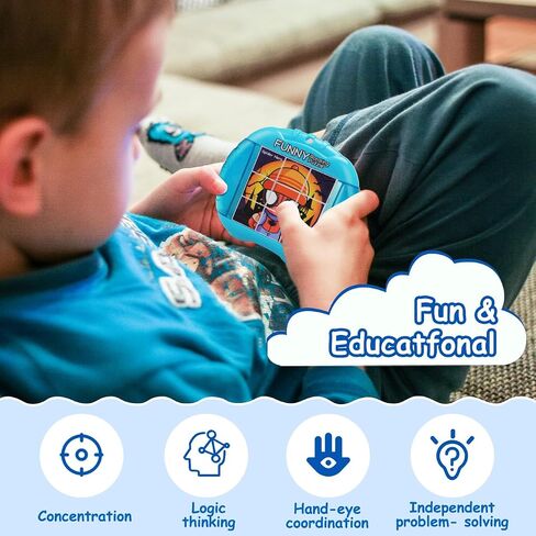3D Rotating Puzzles for Kids 3 4 5 6 7 8 Year Old, 4 Puzzles in 1, Toddler Toy for Travel, Car, Airplane, Road Trip Activities, Fine Motor Skills, Fidget, Boys & Girls Gifts in Saudi Arabia
