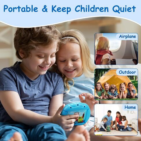 3D Rotating Puzzles for Kids 3 4 5 6 7 8 Year Old, 4 Puzzles in 1, Toddler Toy for Travel, Car, Airplane, Road Trip Activities, Fine Motor Skills, Fidget, Boys & Girls Gifts in Saudi Arabia