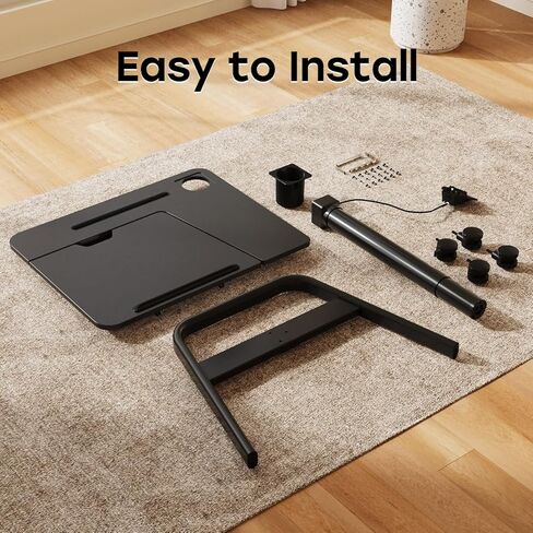 مكتب جوي للمنتقل المتنقل ، طاولة قابلة للتعديل ، طاولة قابلة للتعديل ، 60 درجة ، مكتب كمبيوتر محمول قابلة للإمالة ، مكتب محمول للجلوس مع حامل كأس العجلات لمدرسة أريكة السرير ، ويحمل ما يصل إلى 22 رطلاً ، أبيض in Kuwait