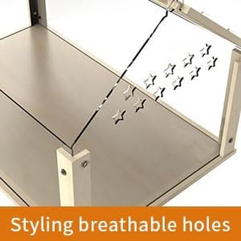 قفص الهامستر خشبي مع الاكريليك ، قفص الهامستر القزمي ، موائل الحيوانات الصغيرة مع قمة مفتوحة ، فأر قفص لخنازير غينيا ، شينشيلاس ، جيربيل ، الهامستر السوري (24inch) in Kuwait