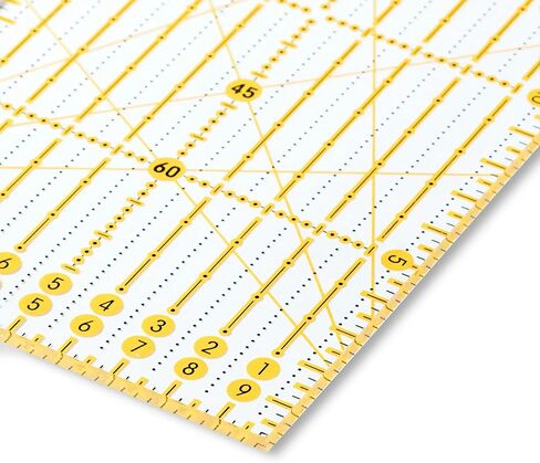 حاكم Quilter Metric Metric Dritz ، 10 سم بواسطة 45 سم in Saudi Arabia