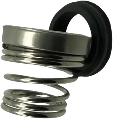 Mechanical Seal Sealing Ring,Water Pump Shaft Seal,Water Pump Mechanical Shaft Seal with Single Coil Spring, 155 Series SiC-SiC-FKM 10-45mm Mechanical Seal 1pc(32MM) in Kuwait