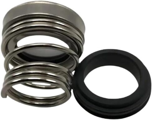 Mechanical Seal Sealing Ring,Water Pump Shaft Seal,Water Pump Mechanical Shaft Seal with Single Coil Spring, 155 Series SiC-SiC-FKM 10-45mm Mechanical Seal 1pc(32MM) in Kuwait