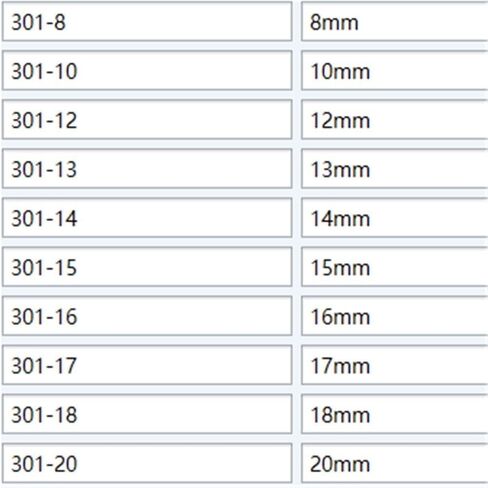 Mechanical Seal Sealing Ring,Water Pump Shaft Seal,1pc Shaft Seal Replacement, 301 Series 8-55mm Single Coil Spring Mechanical Seal for Circulation Water Pump(40mm) in Saudi Arabia