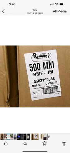 Meat Film 19.5 in X 3280 Ft Roll, 1/ EA (19.5, 2, 1000) in Saudi Arabia