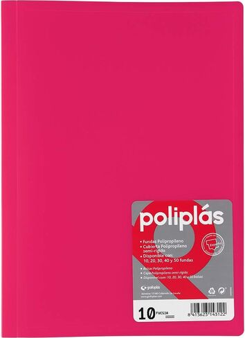 grafoplas – Folder Foolscap, Tapas, PP poliplás Translucent 20 Green in Saudi Arabia