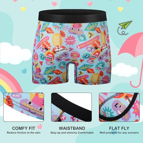 الأولاد سراويل داخلية بوكسر القطن ملابس داخلية للأولاد الكبار تنفس لينة شبكة الأداء الرياضة الملاكمين ملخصات مع يطير 5 حزمة 10-12 in Kuwait