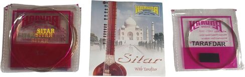 Sitar Strings Karuna Sitar Strings Without Tarafdar 7 string only in Kuwait