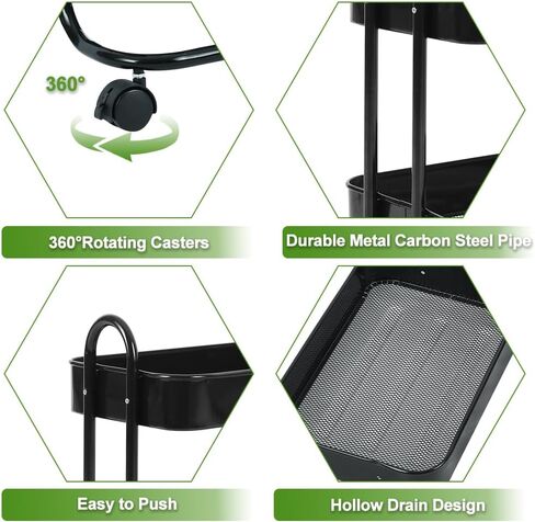 2 طبقة منظمة تخزين عربة معدلة من الدرجة in Kuwait